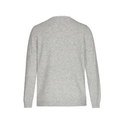 Feinstrickpullover mit V-Ausschnitt