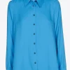Formelle Bluse mit Hemdkragen