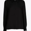 Formelle Bluse mit Hemdkragen