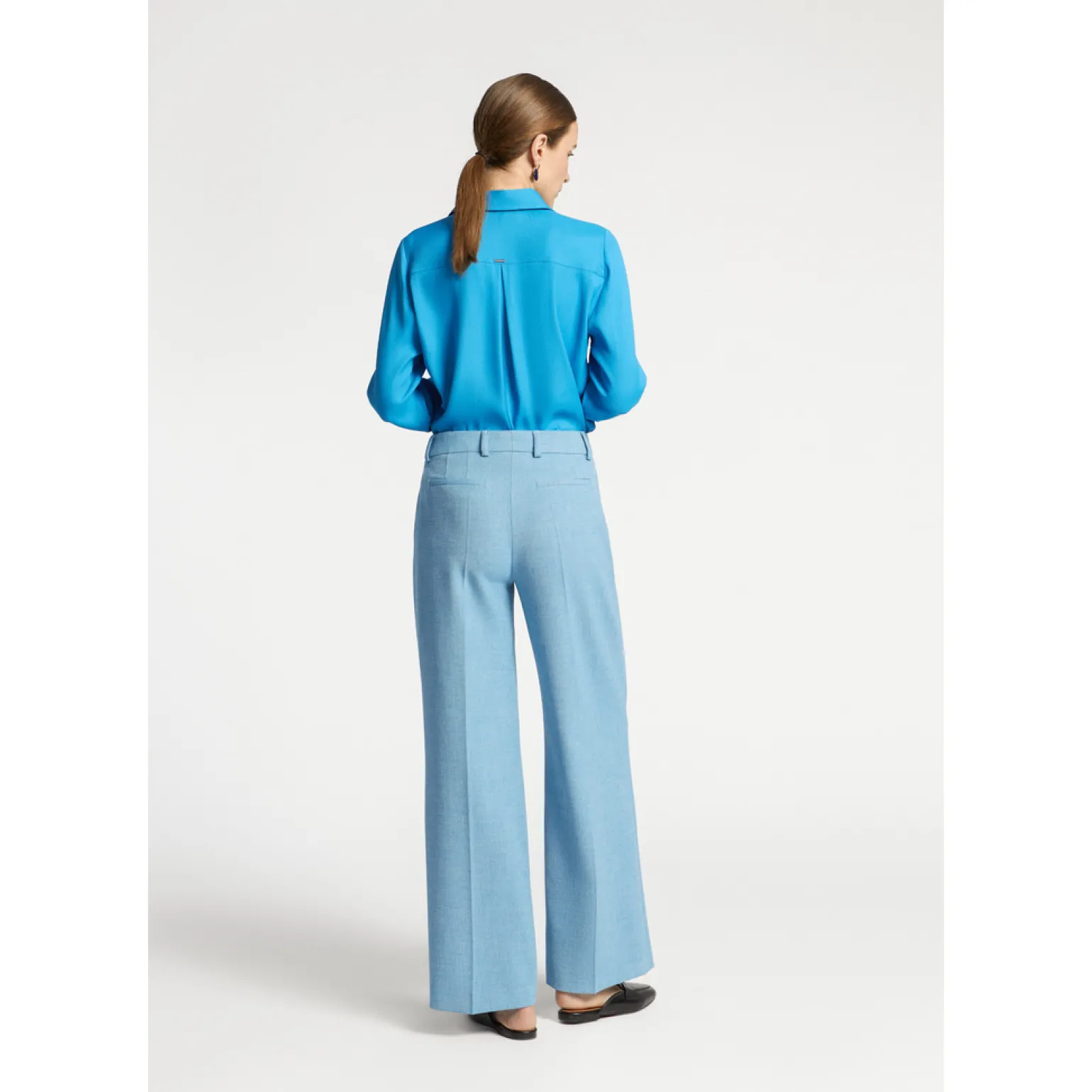 Formelle Bluse mit Hemdkragen