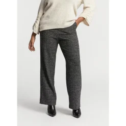 Formelle Hose aus Bouclé-Stoff