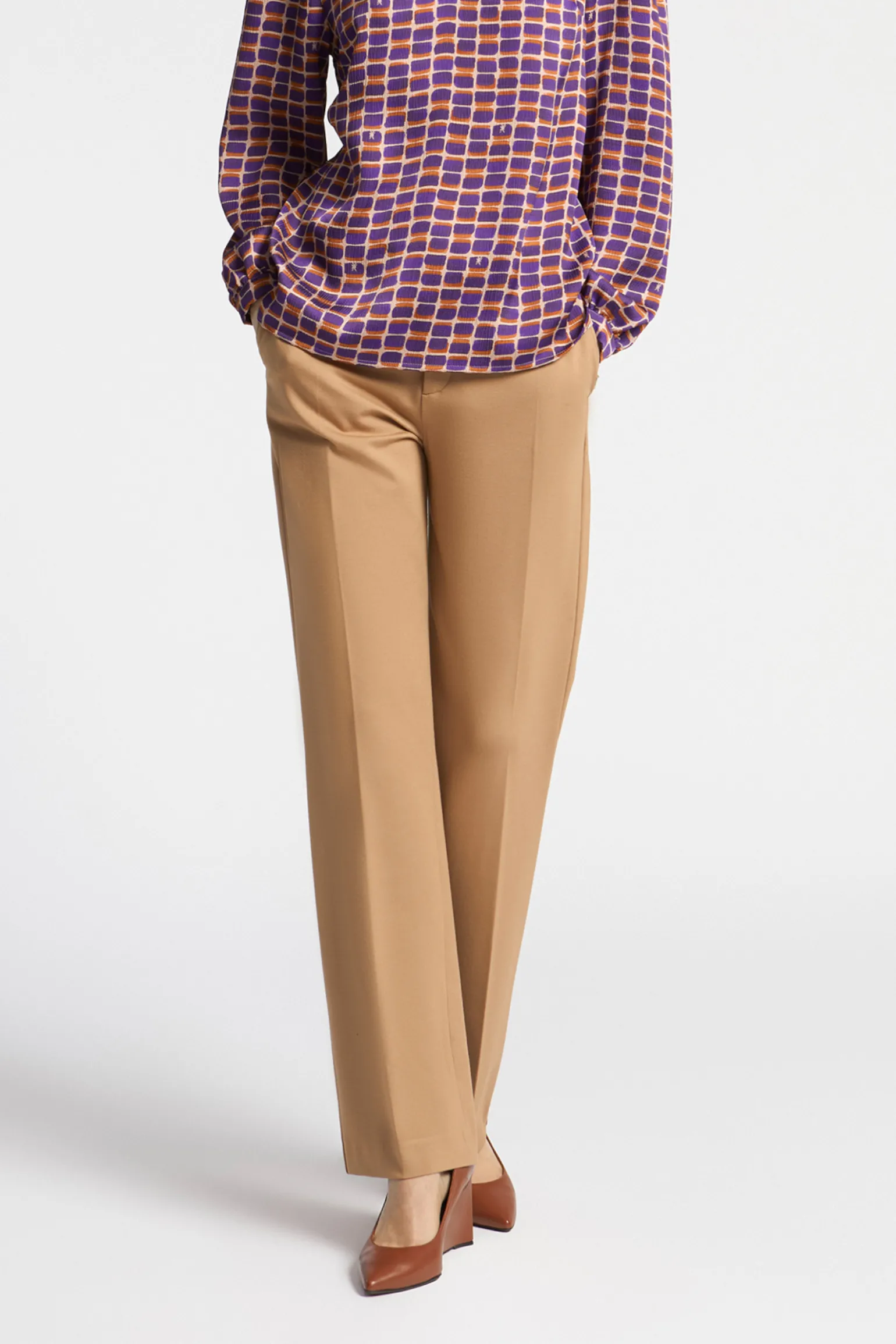 Formelle Hose mit geradem Bein