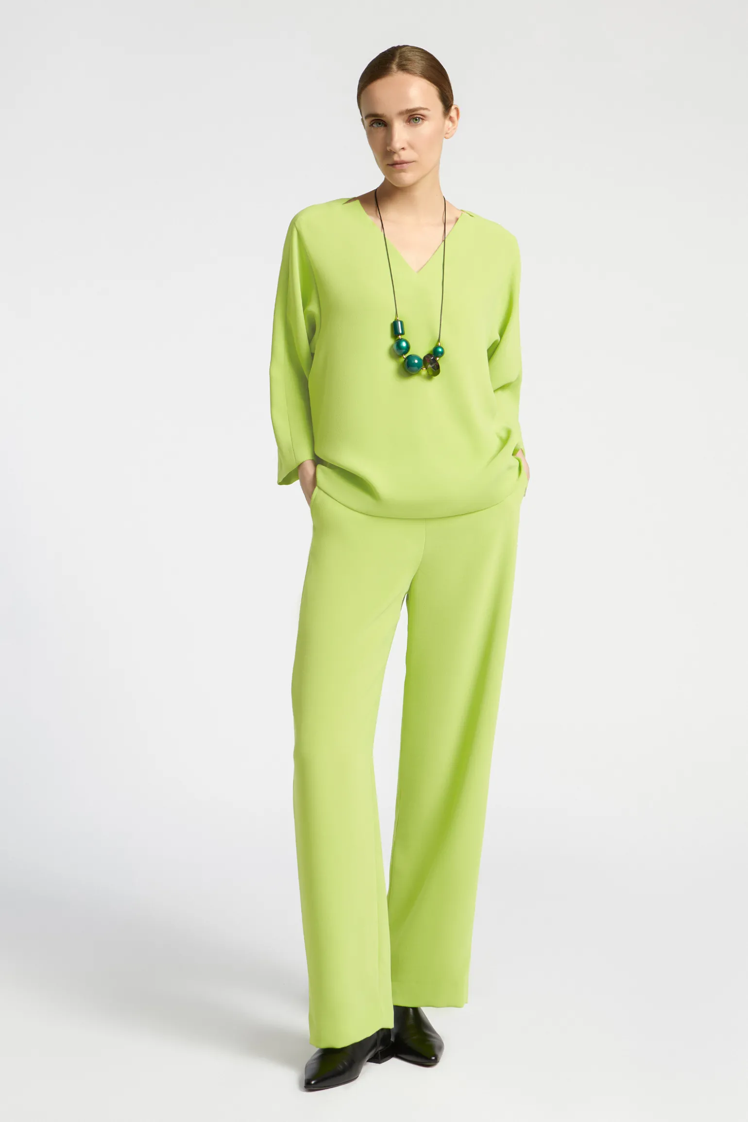 Formelle Hose mit geradem Bein