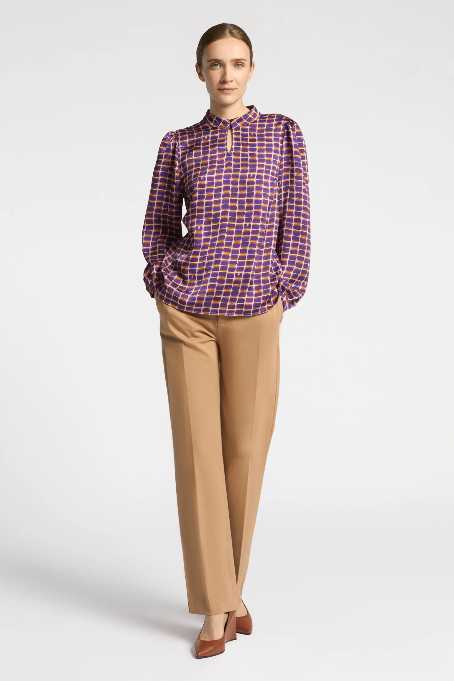 Formelle Hose mit geradem Bein