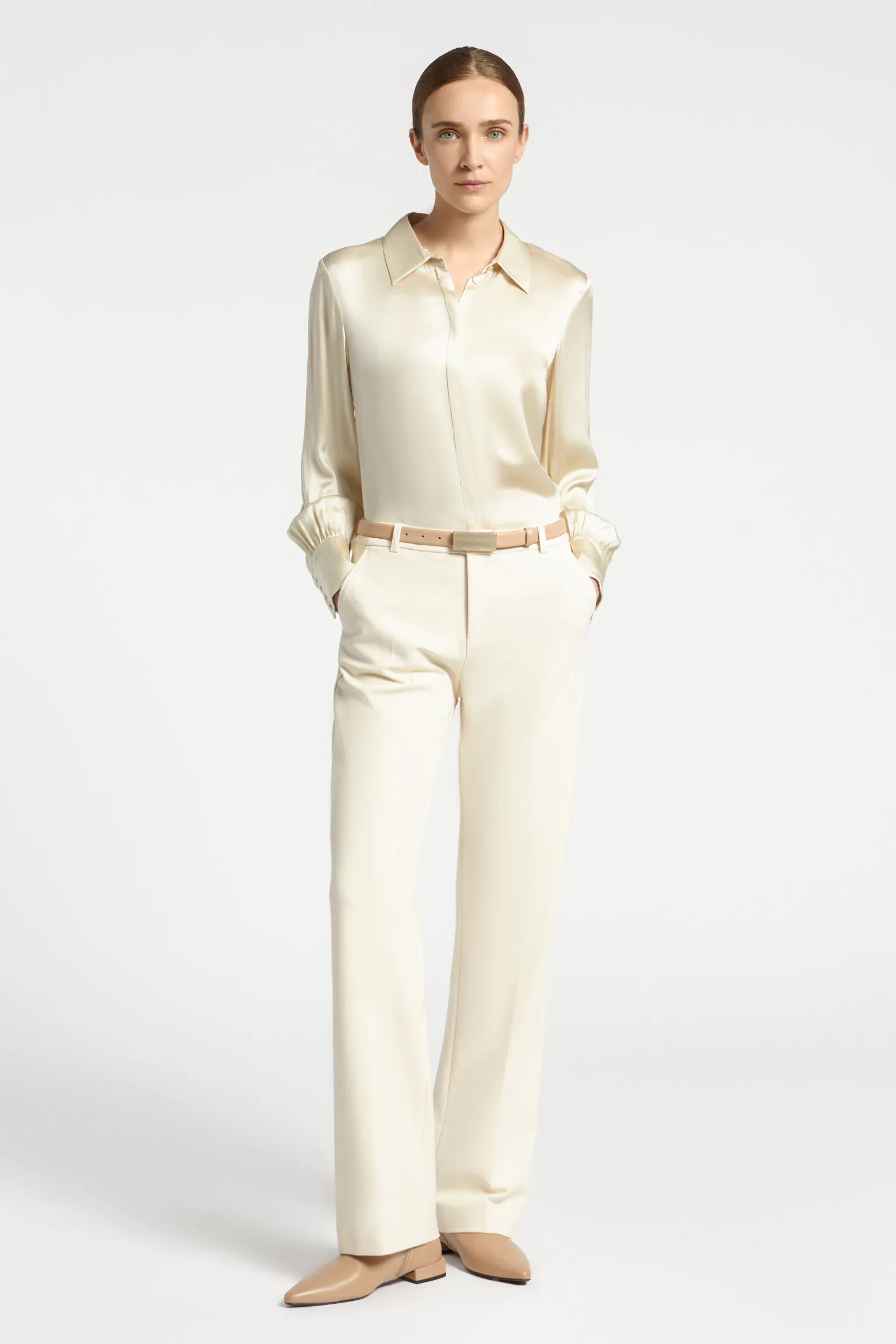 Formelle Hose mit geradem Bein