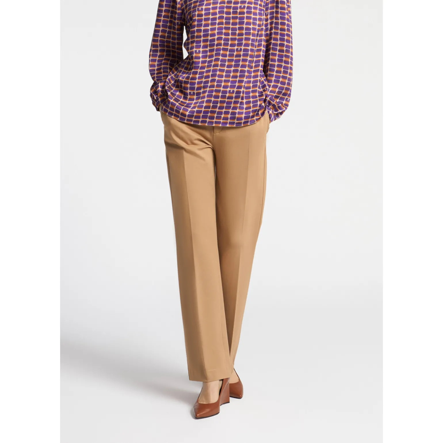 Formelle Hose mit geradem Bein