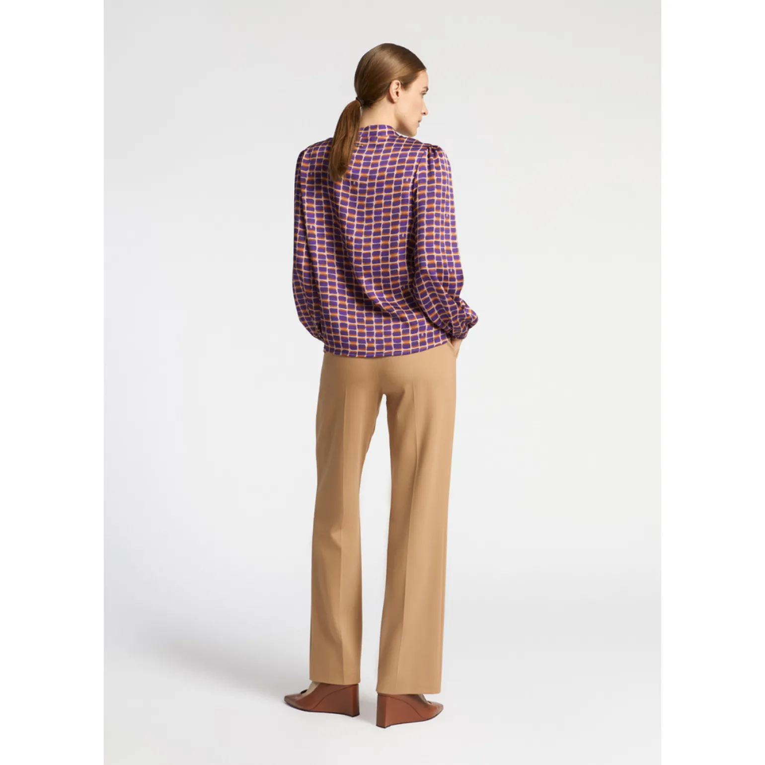 Formelle Hose mit geradem Bein
