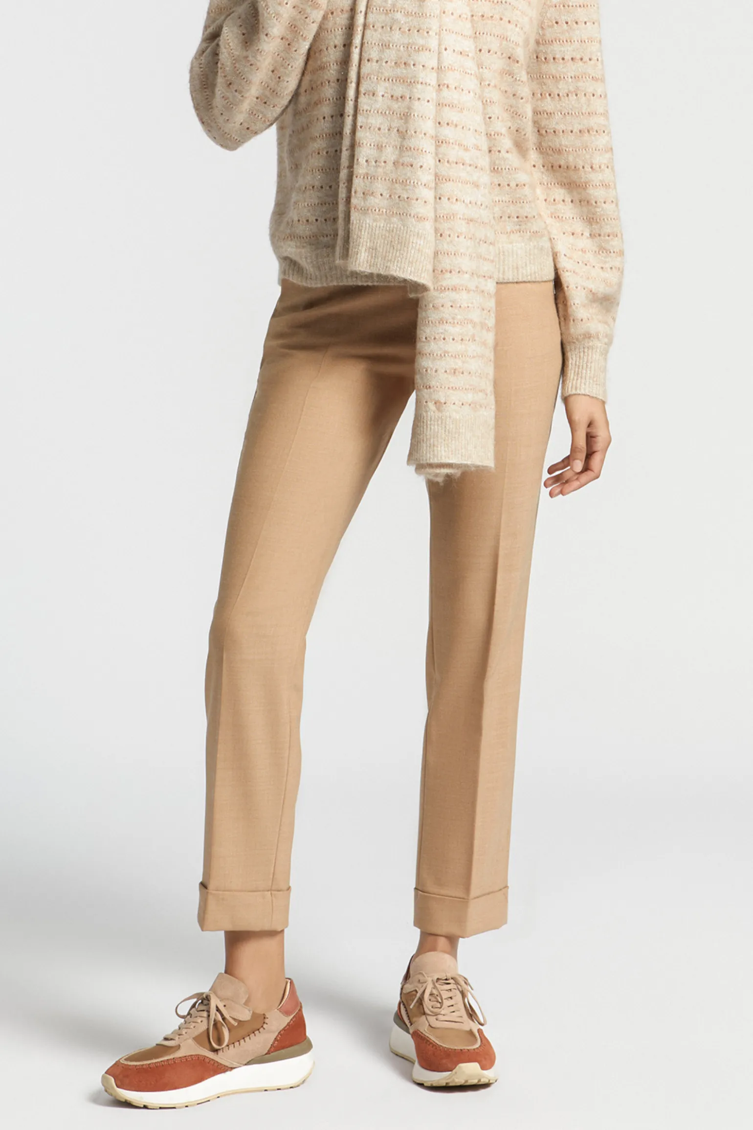 Formelle Hose mit schmalem Bein