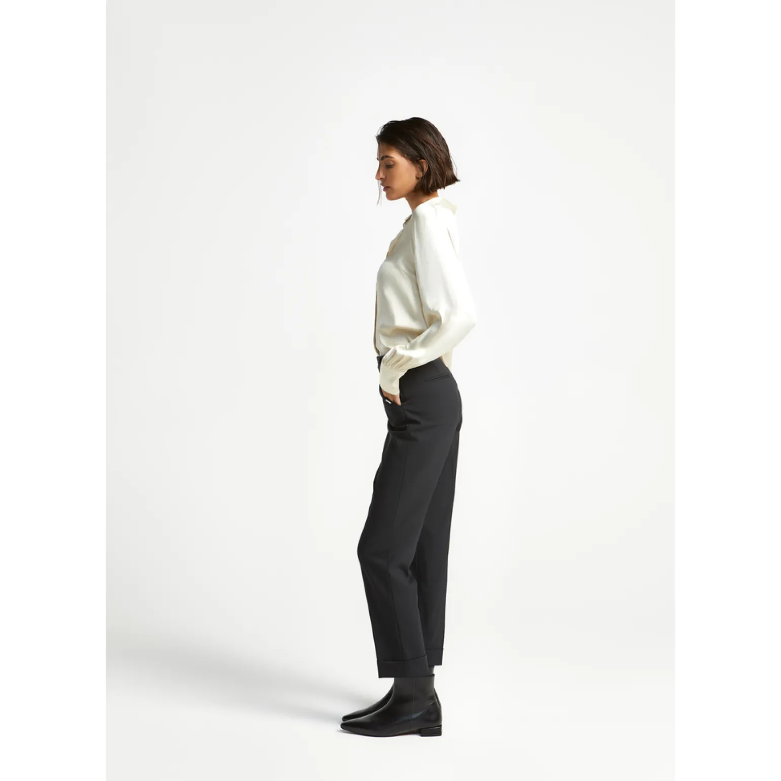 Formelle Hose mit schmalem Bein