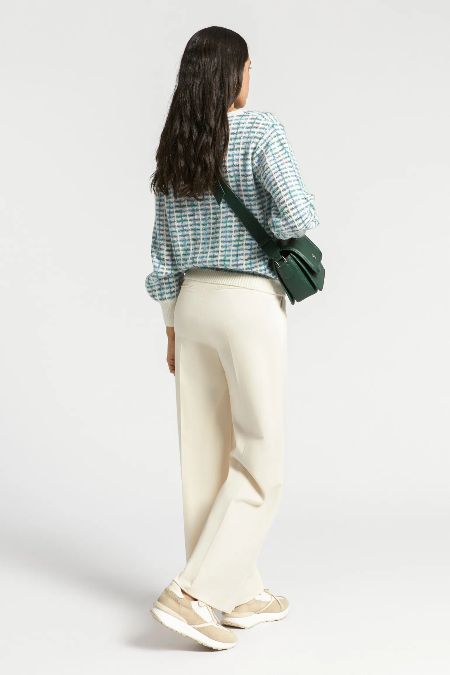 Formelle Hose mit weitem Bein