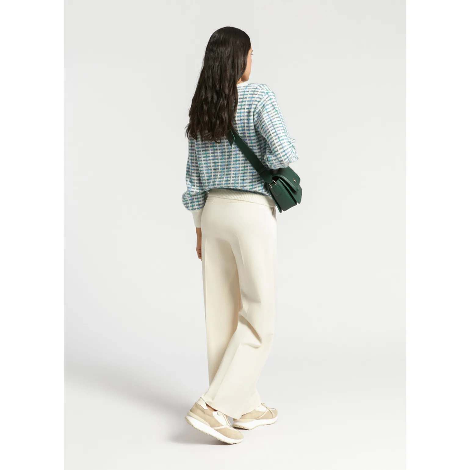 Formelle Hose mit weitem Bein