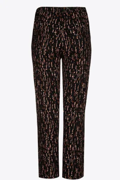 Gemusterte Stretchhose