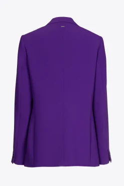 Gerade geschnittener Blazer mit Reverskragen