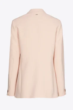 Gerade geschnittener Blazer mit Reverskragen