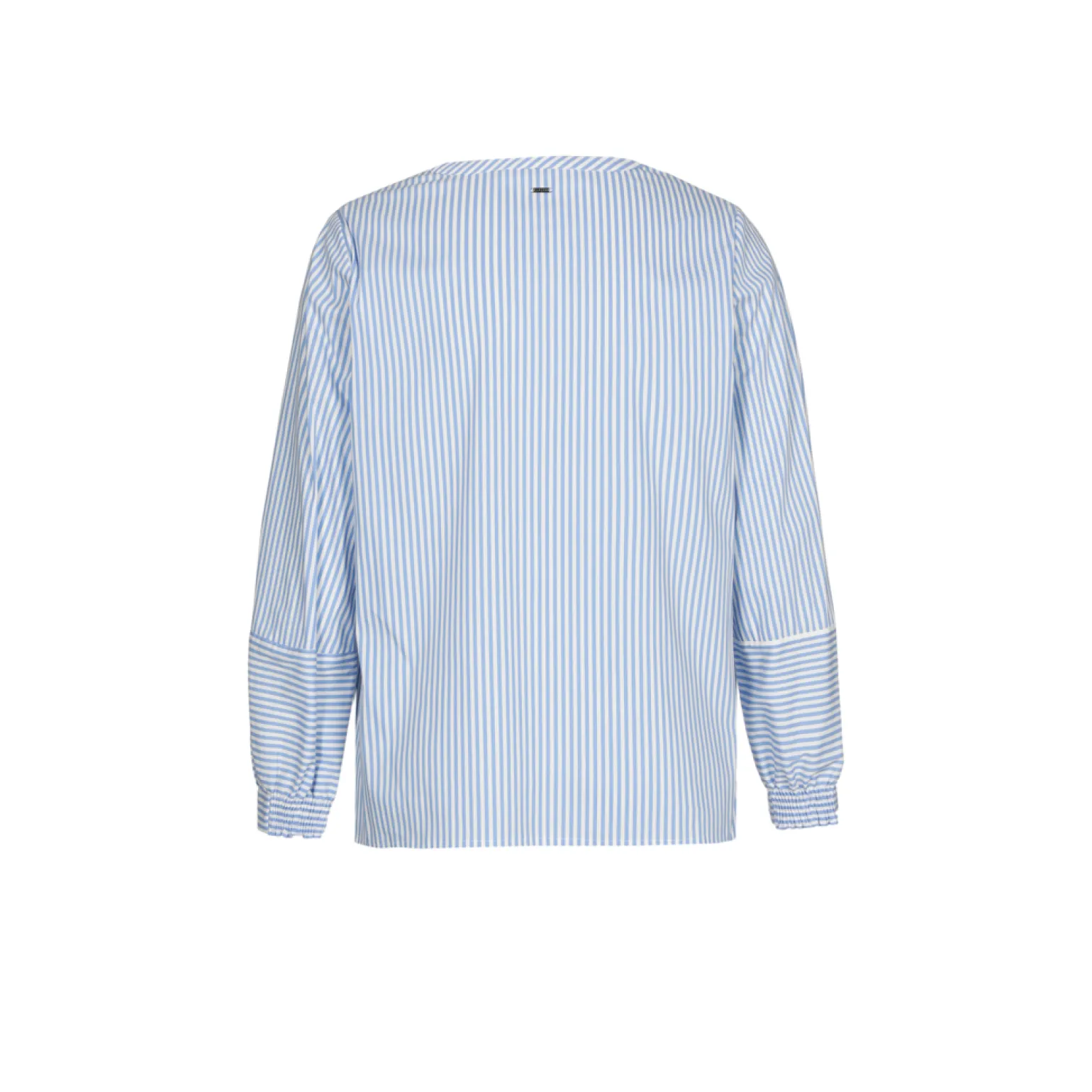 Gestreifte Bluse mit Stretchanteil