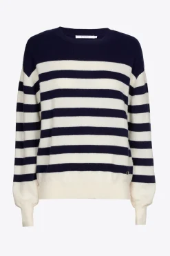 Gestreifter Pullover aus Kaschmir