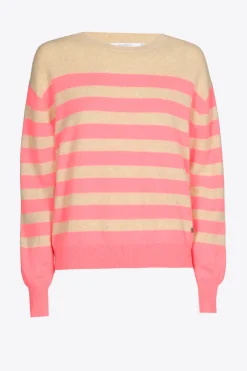 Gestreifter Pullover aus Kaschmir