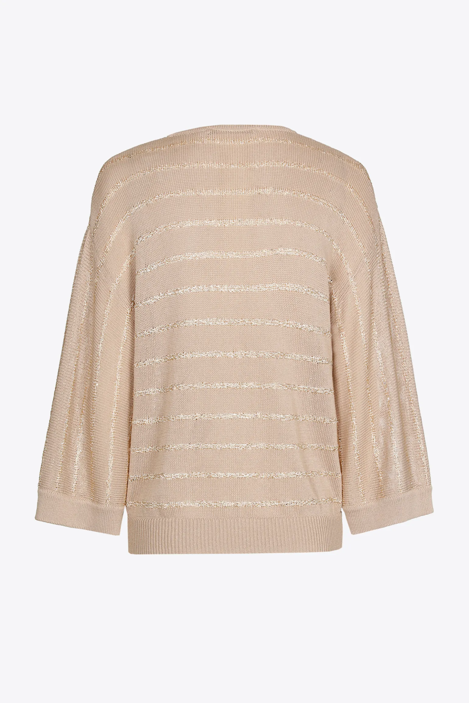 Gestreifter Pullover aus feiner Viskose