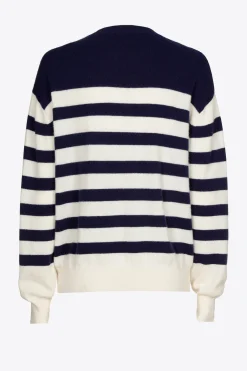 Gestreifter Pullover aus Kaschmir