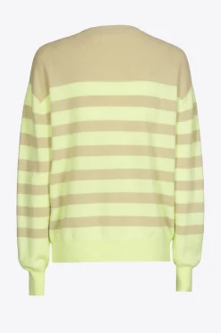 Gestreifter Pullover aus Kaschmir