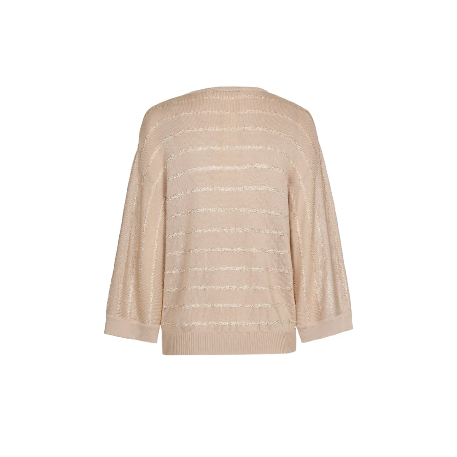 Gestreifter Pullover aus feiner Viskose