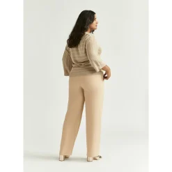 Gestreifter Pullover aus feiner Viskose