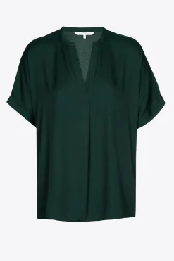 Glänzende Bluse