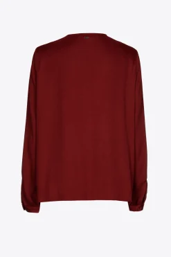 Glänzende Bluse