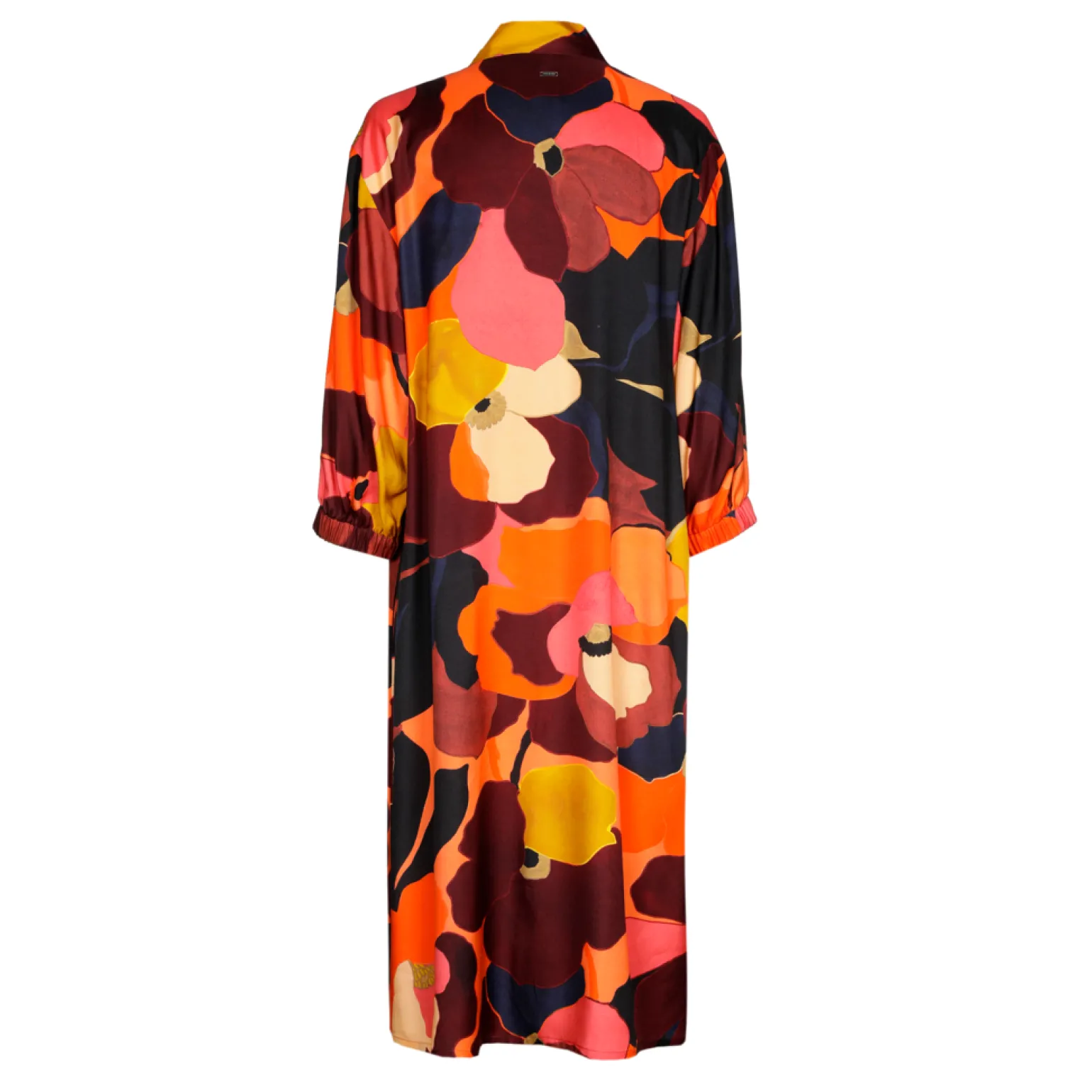 Halblanges Kleid mit Kragen
