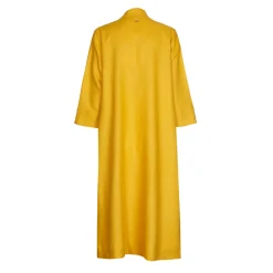 Halblanges Leinenkleid