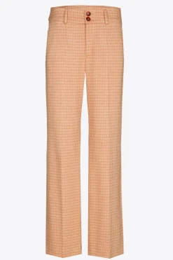 Hose mit Hahnentrittmuster