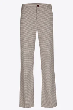 Hose mit kleinem Karomuster