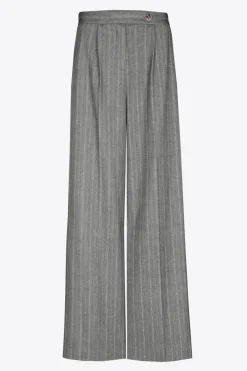 Hose mit weitem Bein und Lurex