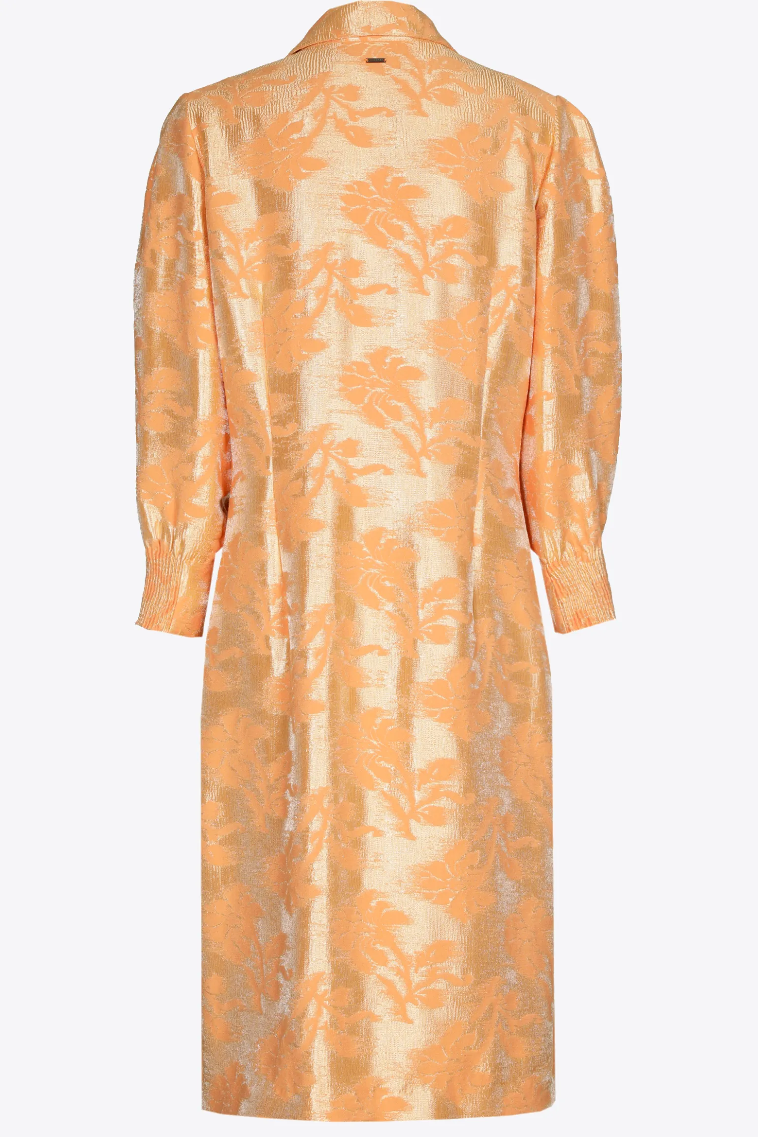Jacquardkleid mit Blumenmuster