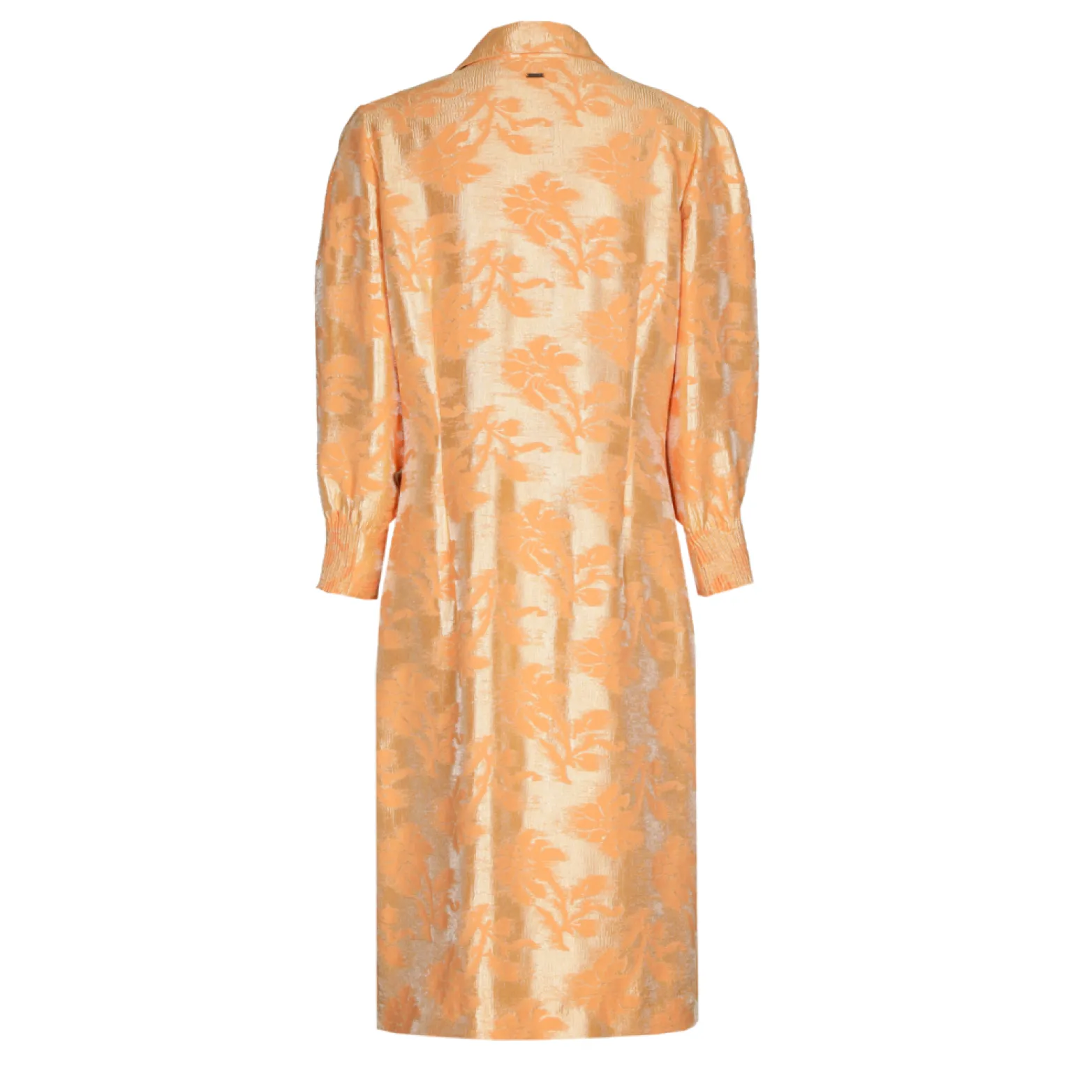 Jacquardkleid mit Blumenmuster