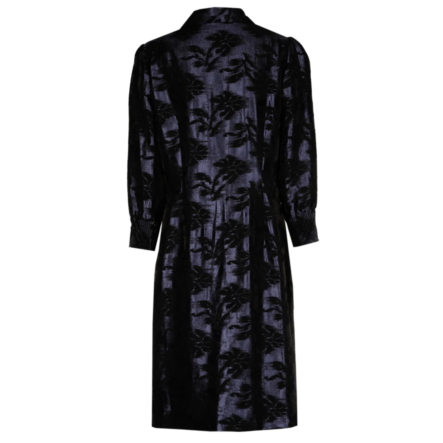 Jacquardkleid mit Blumenmuster