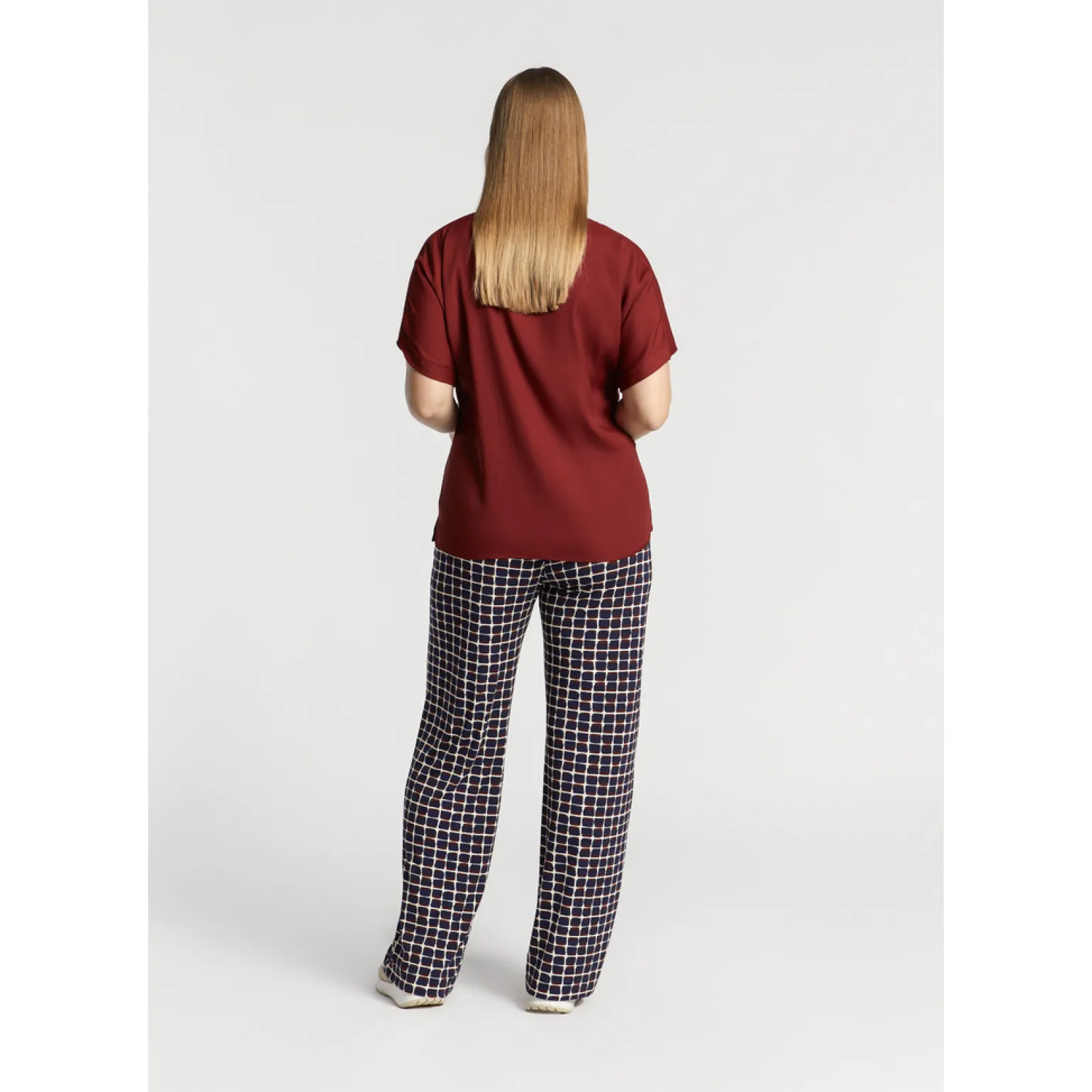 Jerseyhose mit Fantasiemuster