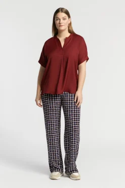 Jerseyhose mit Fantasiemuster