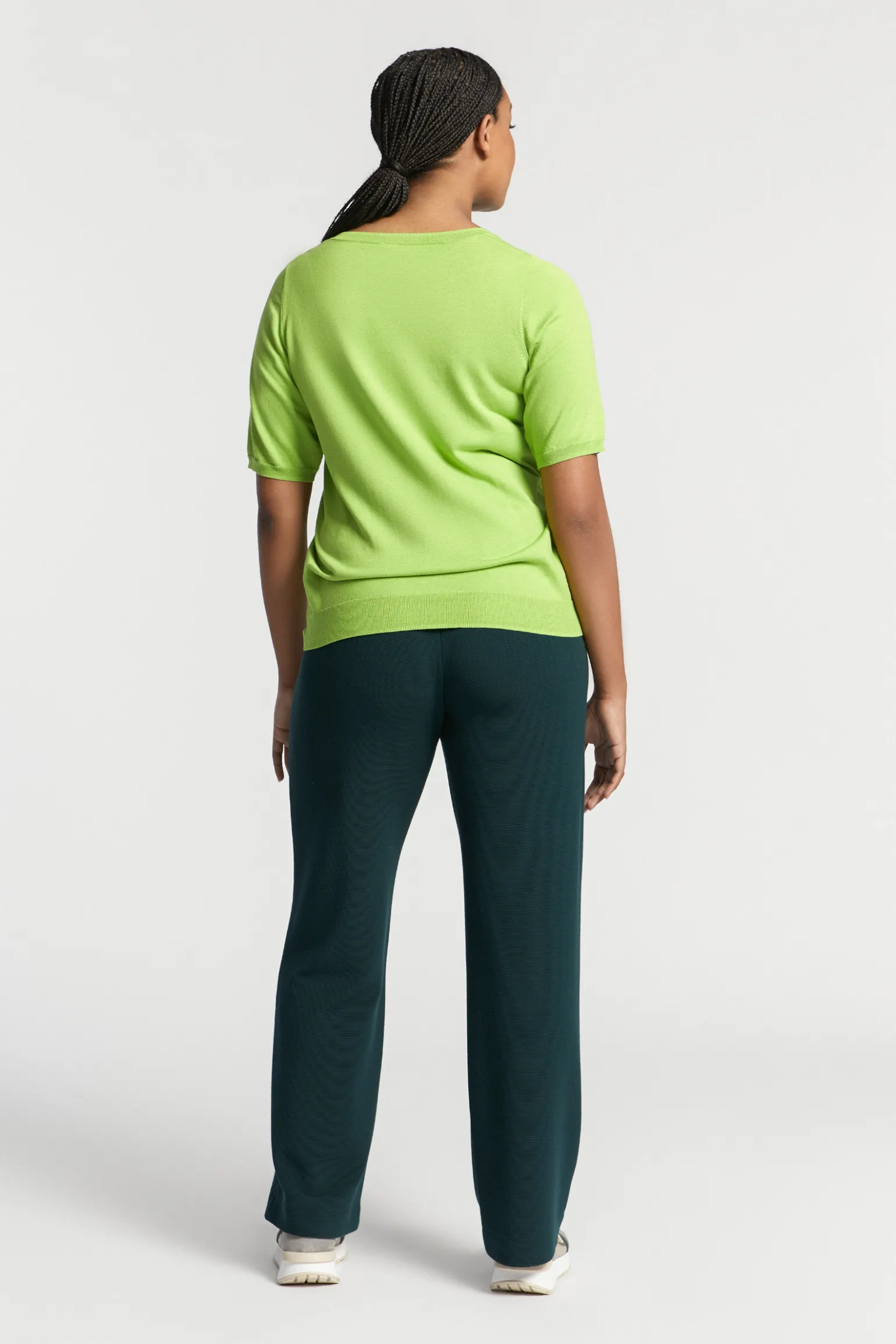 Jerseyhose mit weitem Bein