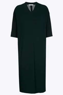 Jerseykleid mit V-Ausschnitt
