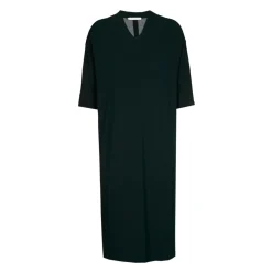 Jerseykleid mit V-Ausschnitt