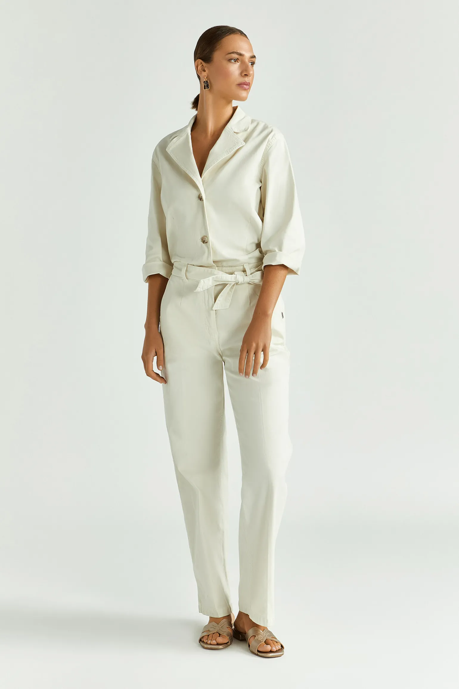 Jumpsuit mit weitem Bein