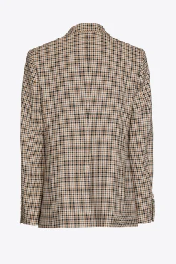 Karierter Blazer