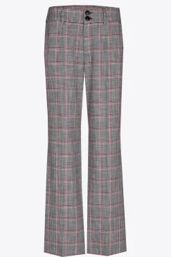 Karohose mit geradem Bein
