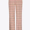 Karohose mit geradem Bein