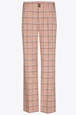 Karohose mit geradem Bein