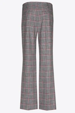 Karohose mit geradem Bein