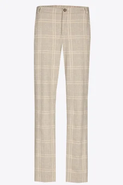 Karohose mit schmalem Bein
