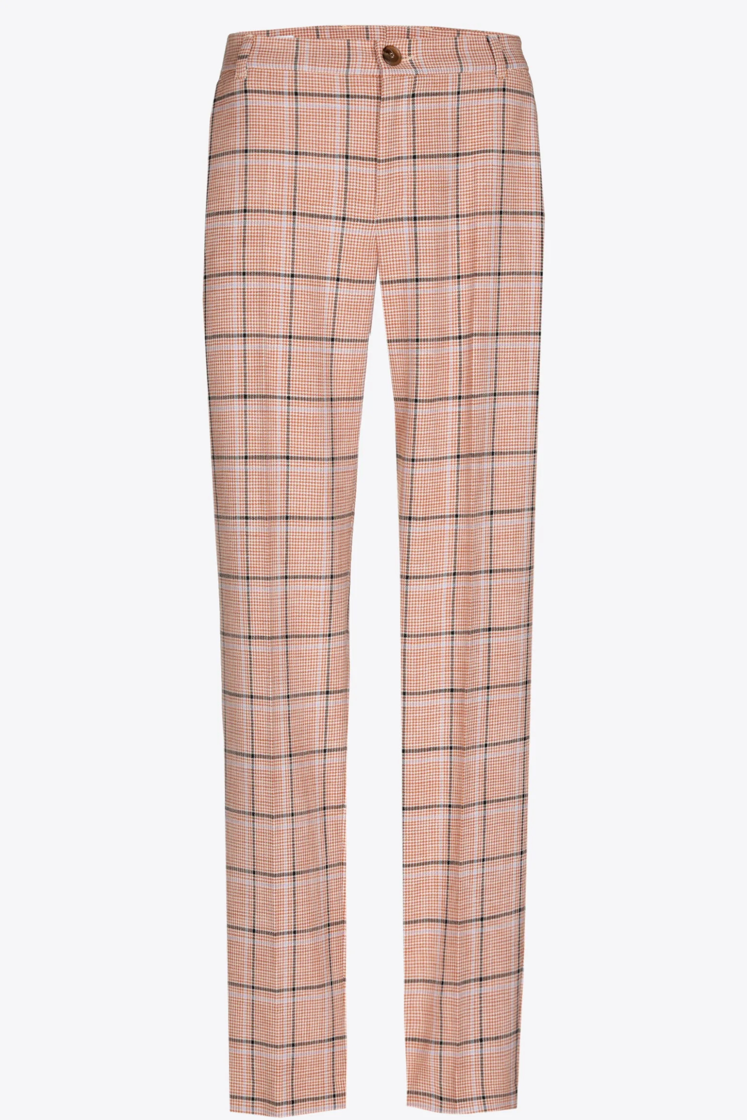 Karohose mit schmalem Bein