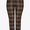 Karohose mit schmalem Bein